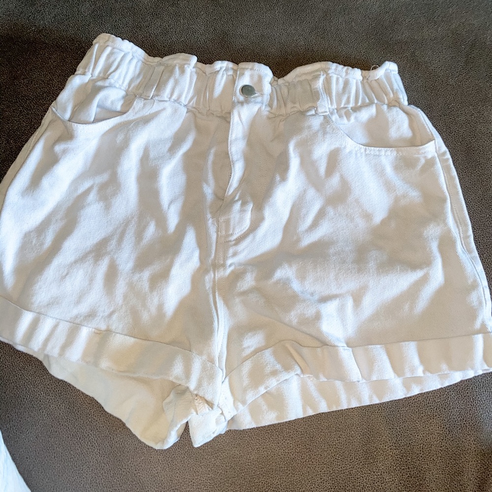 White Shorts